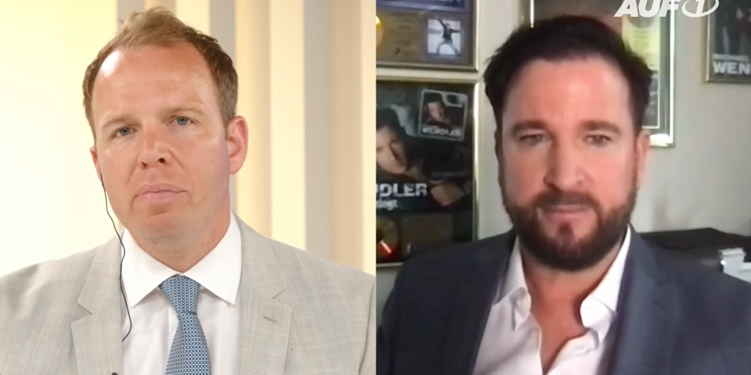Stefan Magnet und Michael Wendler im Gespräch